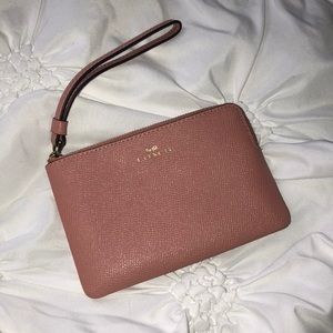 Blush Pink Coach Wristlet